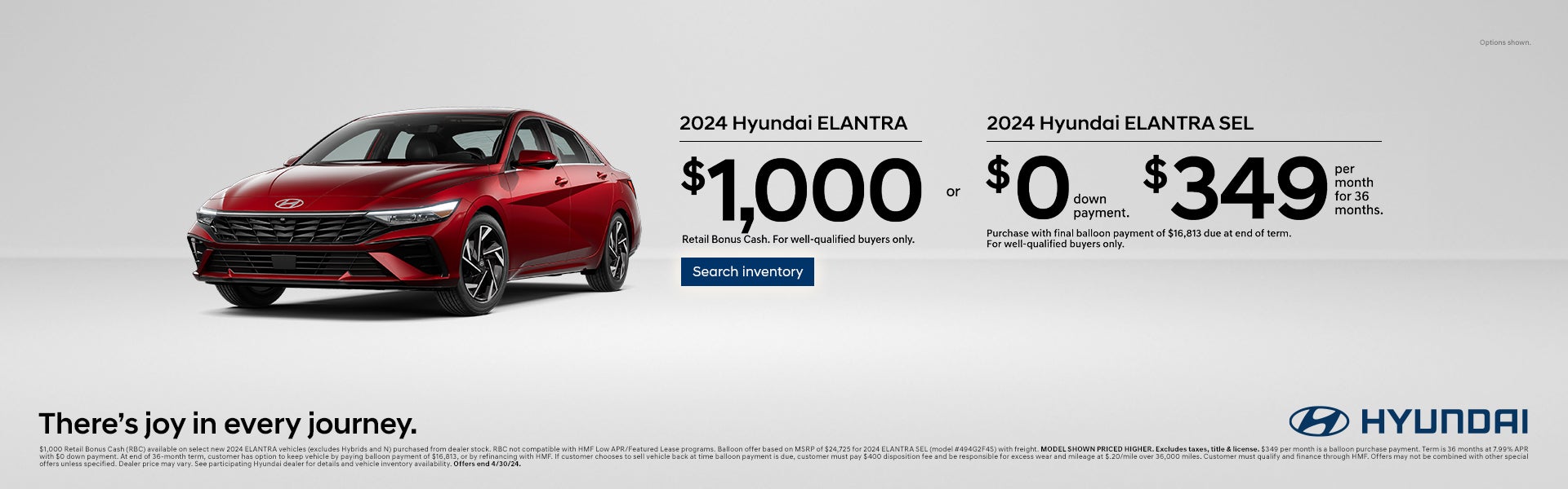 2024 Hyundai Elanta Offer